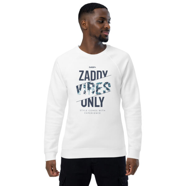 Unisex organic raglan sweatshirt - Image 5